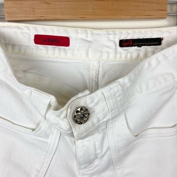 AG Adriano Goldschmied ‘The Byblos’ Flare Leg Modern White Jeans - Picture 7 of 7